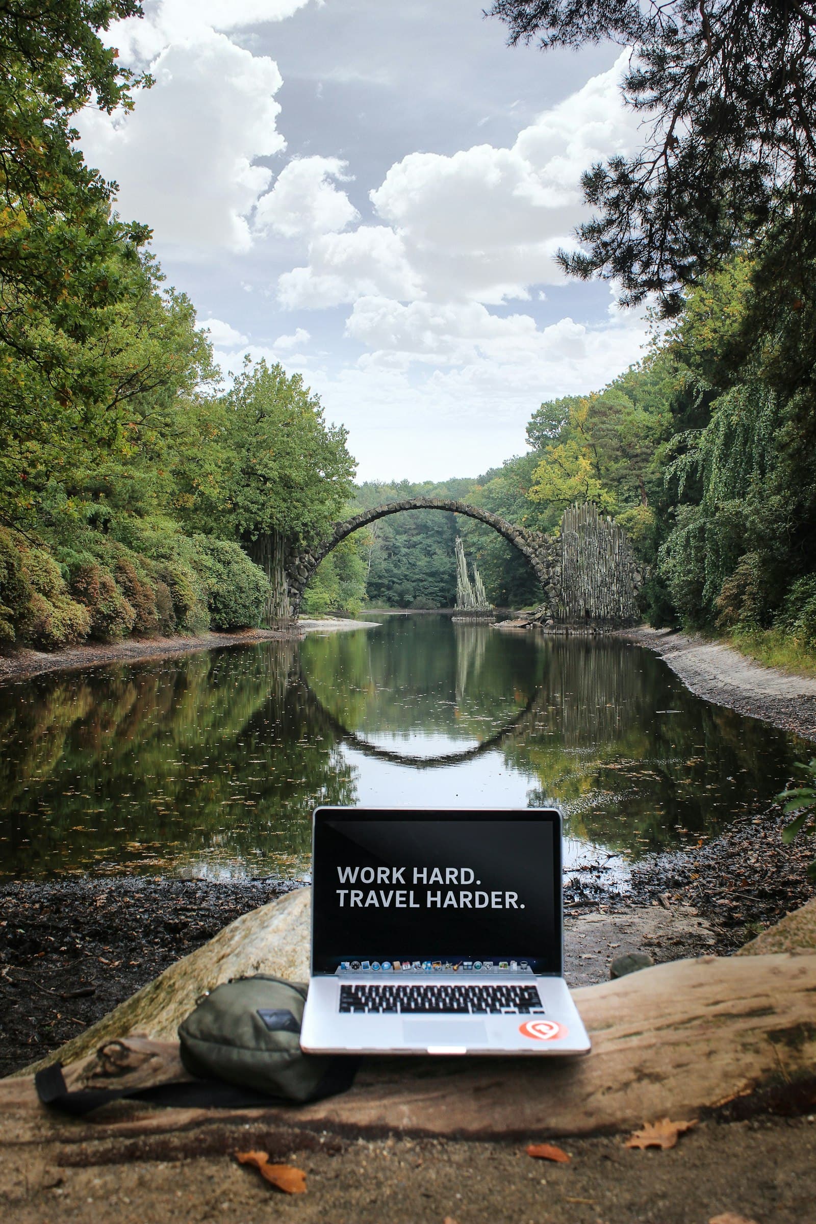 Laptop on a desk with a Guatemala City or Antigua view